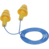 E-A-R Ultrafit Premolded Earplugs, Corded, Bulk - Polybag, 25 dB NRR, One-Size Distribution Jean Lapalme