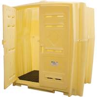 Job Hut, 90" L x 61.5" W x 94" H, 8000 lbs. Load Capacity Distribution Jean Lapalme