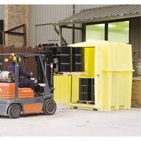 Job Hut, 90" L x 61.5" W x 94" H, 8000 lbs. Load Capacity Distribution Jean Lapalme