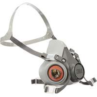 Respirateur r&eacute;utilisable &agrave; demi-masque s&eacute;rie 6000, Thermoplastique, Moyen Distribution Jean Lapalme