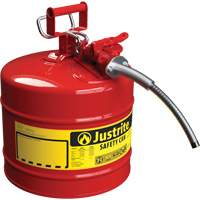 AccuFlow Safety Cans, Type II, Steel, 1 US gal., Red, FM Approved/UL/ULC Listed Distribution Jean Lapalme