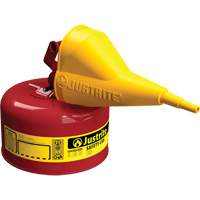 Safety Cans, Type I, Steel, 1 US gal., Red, FM Approved/UL/ULC Listed Distribution Jean Lapalme