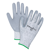 Gants &eacute;lastiques sans coutures r&eacute;sistants &agrave; la coupe, Taille Moyen/8, Calibre 13, Rev&ecirc;tement Nitrile, Enveloppe en PEHP, ANSI/ISEA 105 niveau 2/EN 388 niveau 3 Distribution Jean Lapalme