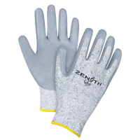 Gants &eacute;lastiques sans coutures r&eacute;sistants &agrave; la coupe, Taille 2T-Grand/11, Calibre 13, Rev&ecirc;tement Nitrile, Enveloppe en PEHP, ANSI/ISEA 105 niveau 2/EN 388 niveau 3 Distribution Jean Lapalme