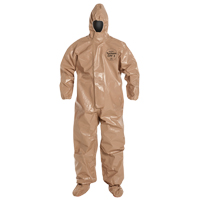Combinaison de protection Tychem 5000 avec capuchon, Petit, Brun Distribution Jean Lapalme