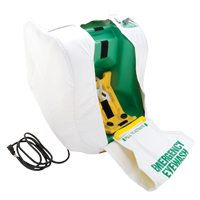 Poste de douche oculaire portable et chauff&eacute;, Aliment&eacute; par gravit&eacute;, Capacit&eacute; 16 gal., Conformit&eacute; ANSI Z358.1 Distribution Jean Lapalme