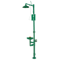 Combinaisons de douche oculaire/faciale & douche d'urgence, Socle Distribution Jean Lapalme