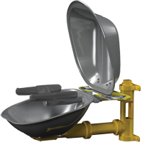 Halo Face/Eyewash Stations, Wall-Mount Installation, Stainless Steel Bowl Distribution Jean Lapalme