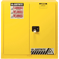 Sure-Grip&reg; EX Flammable Safety Cabinet, 30 gal., 2 Door, 36" W x 35" H x 24" D Distribution Jean Lapalme