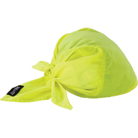 Chill-Its&reg; 6710CT Cooling Triangle Hats, High Visibility Lime-Yellow Distribution Jean Lapalme