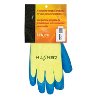 High Visibility Coated Gloves, 7, Rubber Latex Coating, 7 Gauge, Acrylic Shell Distribution Jean Lapalme