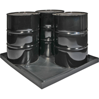 Econo Spill Shells, 51" L x 47" W x 5" H, 36 US gal. Spill Capacity Distribution Jean Lapalme