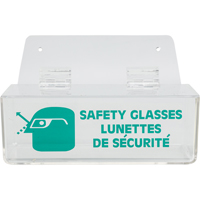 Distributeur de lunettes de s&eacute;curit&eacute; avec couvercle Distribution Jean Lapalme