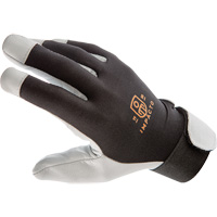 Anti-Vibration Air Glove&reg;, Size Medium, Pearl Leather Palm Distribution Jean Lapalme