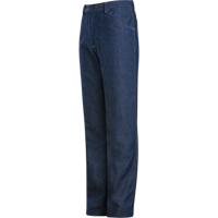 Flame-Resistant Relaxed Fit Denim Jeans, 32, x 37, Blue, 18 cal/cm² Distribution Jean Lapalme