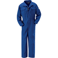 Combinaisons de premi&egrave;re qualit&eacute; r&eacute;sistantes aux flammes, Taille 38, Bleu royal, 5,1 cal/cm² Distribution Jean Lapalme