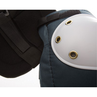 Flexible Knee Pads, Hook and Loop Style, Plastic Caps, Foam Pads Distribution Jean Lapalme