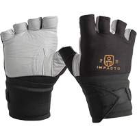 Anti-Vibration Gloves- Left, Size Small, Grain Leather Palm Distribution Jean Lapalme