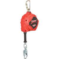 Rebel Self Retracting Lifeline, 33', Galvanized Steel, Swivel Distribution Jean Lapalme