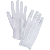 Gants pour serveur/parade, Coton, Poignet &agrave; ourlet, T-Grand Distribution Jean Lapalme