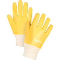 Gants &agrave; fini rugueux et r&eacute;sistants aux produits chimiques, Taille 9, 10" lo, PVC, Doublure en Interlock, 47-mil Distribution Jean Lapalme