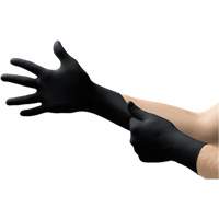 MidKnight&reg; Exam Gloves, X-Large, Nitrile, 4.7-mil, Powder-Free, Black, Class 2 Distribution Jean Lapalme