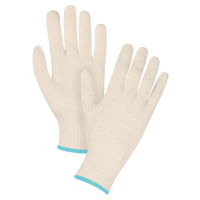 Gants en tricot d'usage standard, Poly/coton, Calibre 7, T-Grand Distribution Jean Lapalme