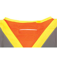 CSA Compliant High Visibility Surveyor Vest, High Visibility Orange, Medium, Polyester Distribution Jean Lapalme