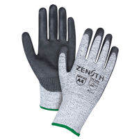 Gants &eacute;lastiques sans coutures r&eacute;sistants &agrave; la coupe, Taille Moyen/8, Calibre 13, Rev&ecirc;tement Polyur&eacute;thane, Enveloppe en PEHP, ANSI/ISEA 105 niveau 4/EN 388 niveau 5 Distribution Jean Lapalme