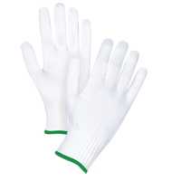 Gants tricot&eacute;s sans couture, Polyester, Calibre 10, Moyen Distribution Jean Lapalme
