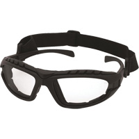 Dustdevil Black Frame Safety Glasses, Clear Lens, Anti-Fog/Anti-Scratch, ANSI Z87+/Meets/Exceeds CSA Z94.3 Distribution Jean Lapalme
