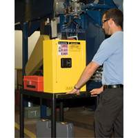 Sure-Grip&reg; EX Mini Flammable Safety Cabinet, 2 Gal., 1 Door, 17" W x 22" H x 8" D Distribution Jean Lapalme