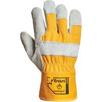 Endura&reg; Fitter Gloves, Large, Split Leather Palm, Cotton Inner Lining Distribution Jean Lapalme