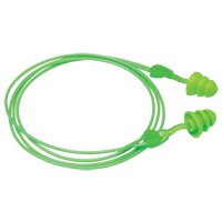 Glide&reg; Trio Reusable Earplugs, Corded, Bulk - Loose, 27 dB NRR, One-Size Distribution Jean Lapalme