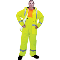 Imperm&eacute;able pour la circulation de premi&egrave;re qualit&eacute; RZ900, Polyester/PVC, Moyen, Jaune lime Distribution Jean Lapalme