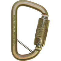 Rollgliss Technical Rescue Offset D Fall Arrest Carabiner, Steel, 3600 lbs Capacity Distribution Jean Lapalme