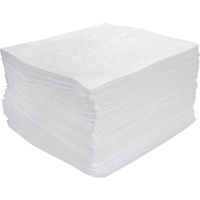 Premium Meltblown Sorbent Pads, Oil Only, 15" x 17", 30 gal. Absorbancy Distribution Jean Lapalme