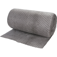 Premium Bonded Sorbent Rolls, Mediumweight, 150' L x 30" W, 40 gal. Absorbancy Distribution Jean Lapalme