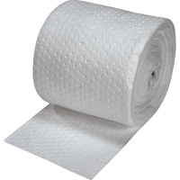 Feuilles absorbantes en fibres fines de premi&egrave;re qualit&eacute;, Poids moyen, 150' lo x 15" la, Absorption 20 gal. Distribution Jean Lapalme