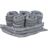 Remblais tubulaires absorbants, Universel, Absorption 50 gal., 3" la x 4' lo, Pqt de 30 Distribution Jean Lapalme