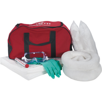 Premium Vehicle Spill Kit, Oil Only, Bag, 10 US gal. Absorbancy Distribution Jean Lapalme