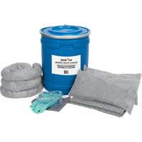 Trousse de lutte contre les d&eacute;versements de premi&egrave;re qualit&eacute; pour camion, Universel, Baril, Absorbance de 10 gal. US Distribution Jean Lapalme