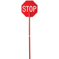 Traffic Control Sign Plastic Handle Distribution Jean Lapalme