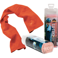 Serviettes de refroidissement 6602 Chill-Its, Orange haute visibilit&eacute; Distribution Jean Lapalme