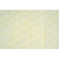 Feuilles absorbantes lamin&eacute;es (SMS) de premi&egrave;re qualit&eacute;, Mati&egrave;res dangereuses, 15" x 17", 30 gal. d'absorption Distribution Jean Lapalme