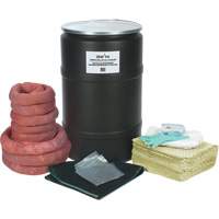 Trousse de lutte contre les d&eacute;versements, Mati&egrave;res dangereuses, Baril, Absorbance de 55 gal. US Distribution Jean Lapalme