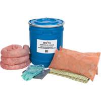 Trousse de lutte contre les d&eacute;versements pour camion, Mati&egrave;res dangereuses, Baril, Absorbance de 10 gal. US Distribution Jean Lapalme