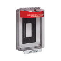 Couvercles pour alertes d'incendie Universal Stopper, Boîte ferm&eacute;e/encastr&eacute;e Distribution Jean Lapalme