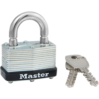 Cadenas lamin&eacute;, Argent, Cl&eacute;s identiques, Acier lamin&eacute;, Largeur de 1-3/4" Distribution Jean Lapalme