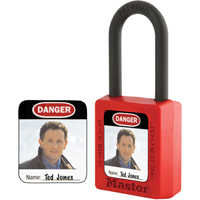 Zenex Thermoplastic Photo Padlock Identification Labels Distribution Jean Lapalme